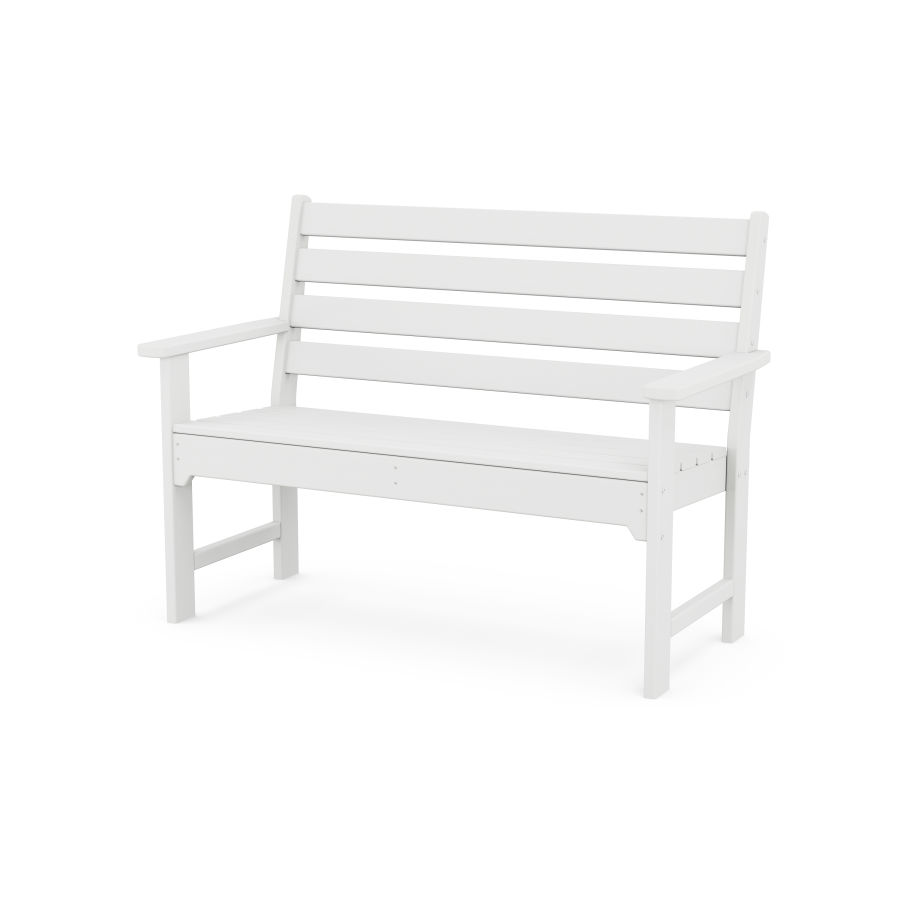 POLYWOOD Grant Park 48" Bench in White