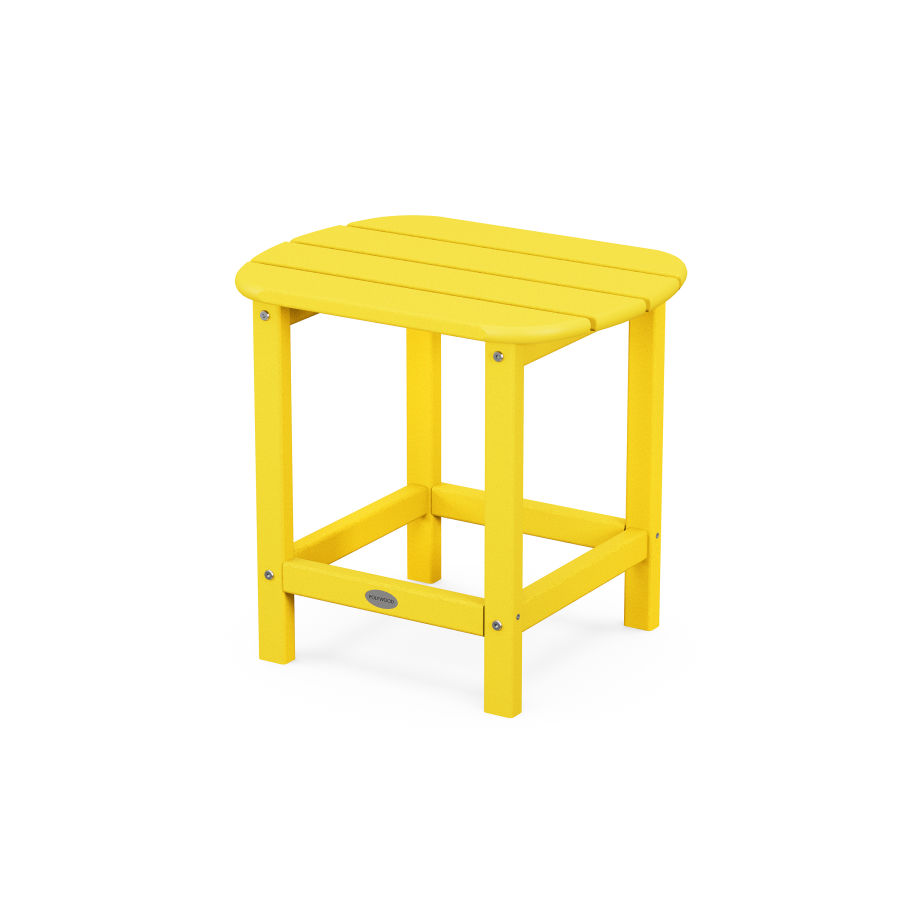POLYWOOD 18" Side Table in Lemon