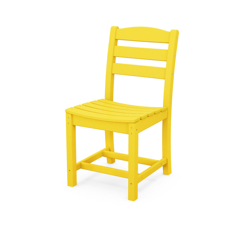 POLYWOOD La Casa Café Dining Side Chair in Lemon