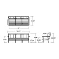 Thumbnail for Prairie Deep Seating Sofa