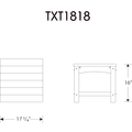 Thumbnail for Rockport Club 18" Side Table