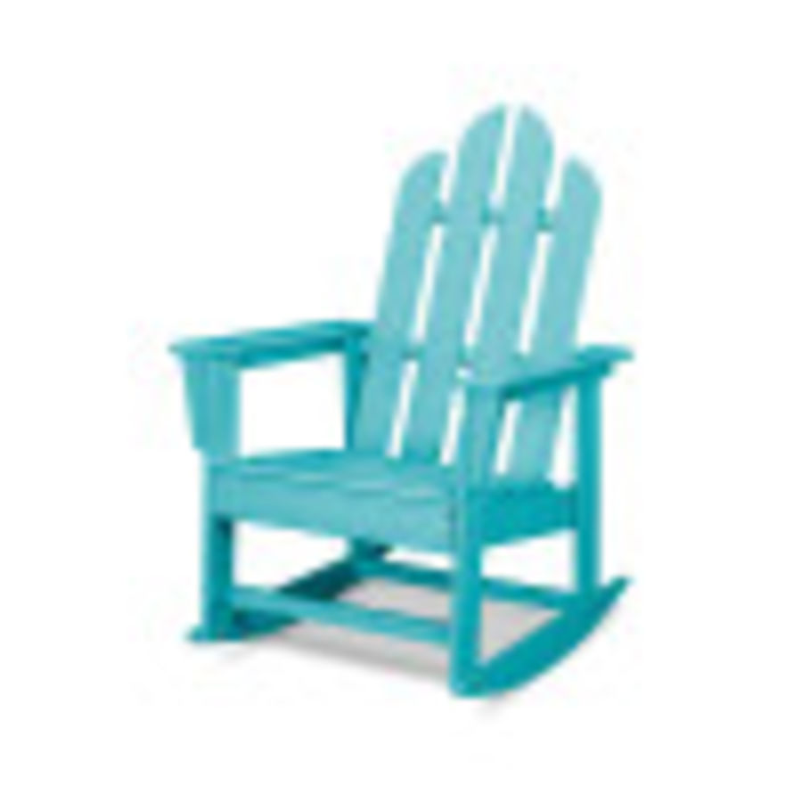 POLYWOOD Long Island Rocking Chair in Aruba
