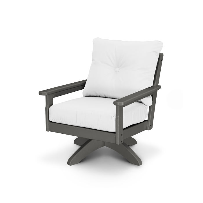 Vineyard Deep Seating Swivel Chair