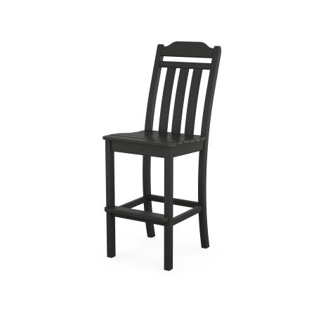 Country Living Bar Side Chair in Black