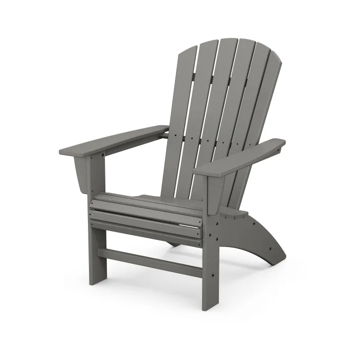 POLYWOOD Nautical Curveback Adirondack Chair