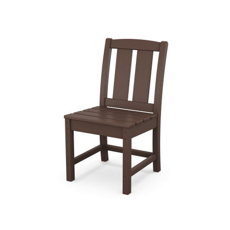 POLYWOOD Mission Dining Side Chair in Mahogany