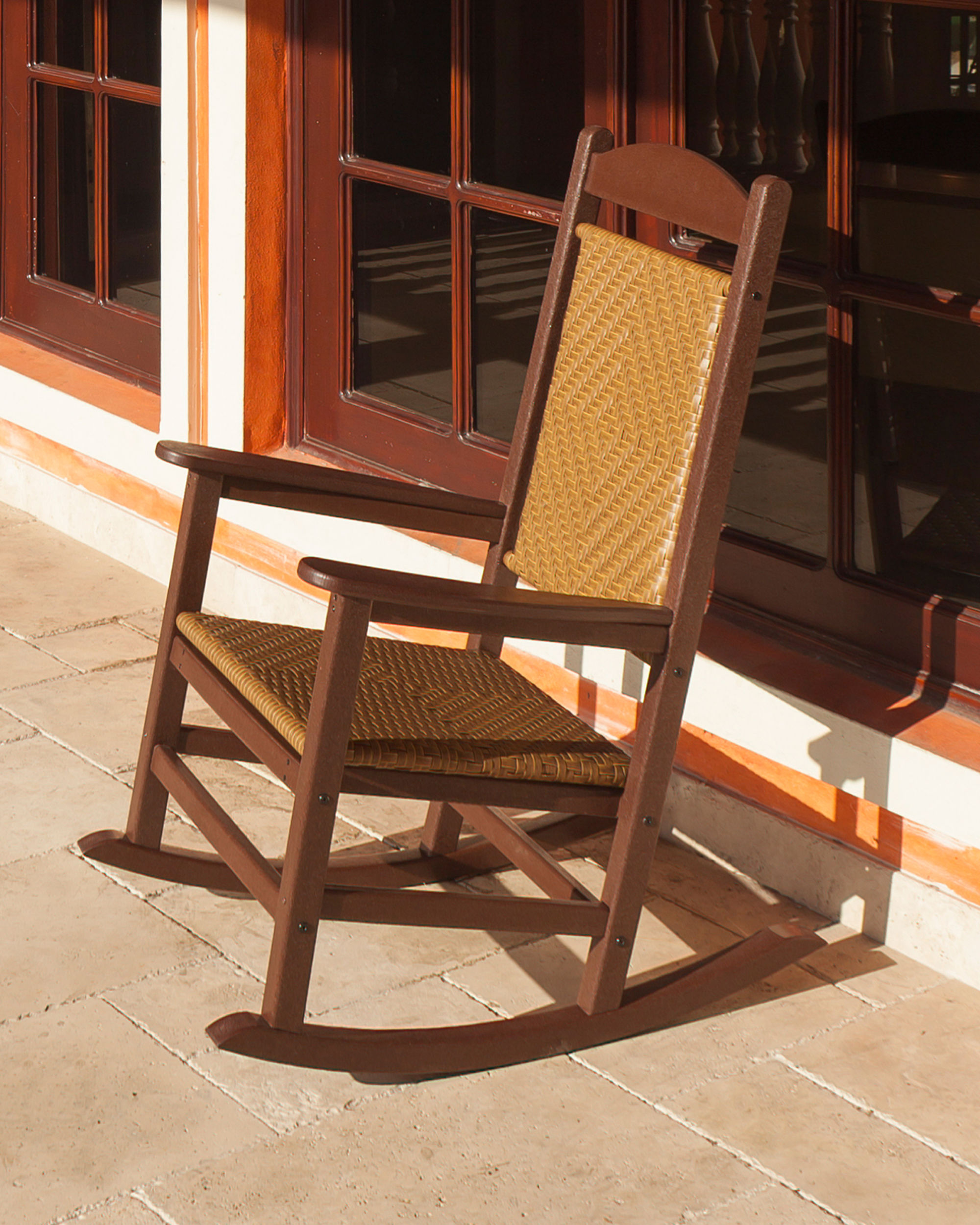 polywood presidential woven rocker