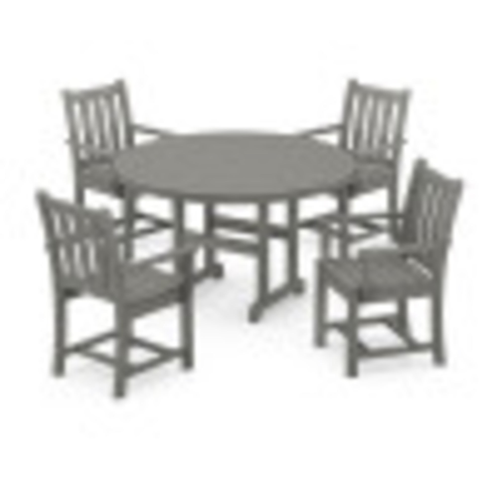 POLYWOOD® Traditional Garden 5Piece Dining Set  PWS1341  POLYWOOD