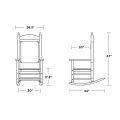 Thumbnail for Jefferson Woven Rocking Chair