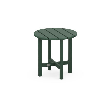 Round 18" Side Table in Green