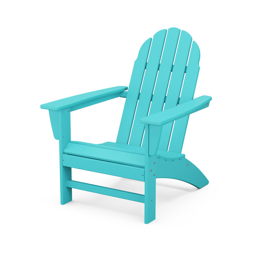 POLYWOOD Vineyard Adirondack Chair in Aruba