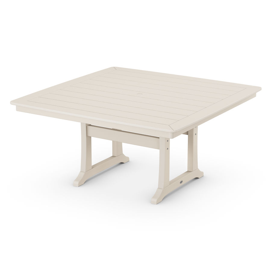 POLYWOOD 59" Dining Table in Sand