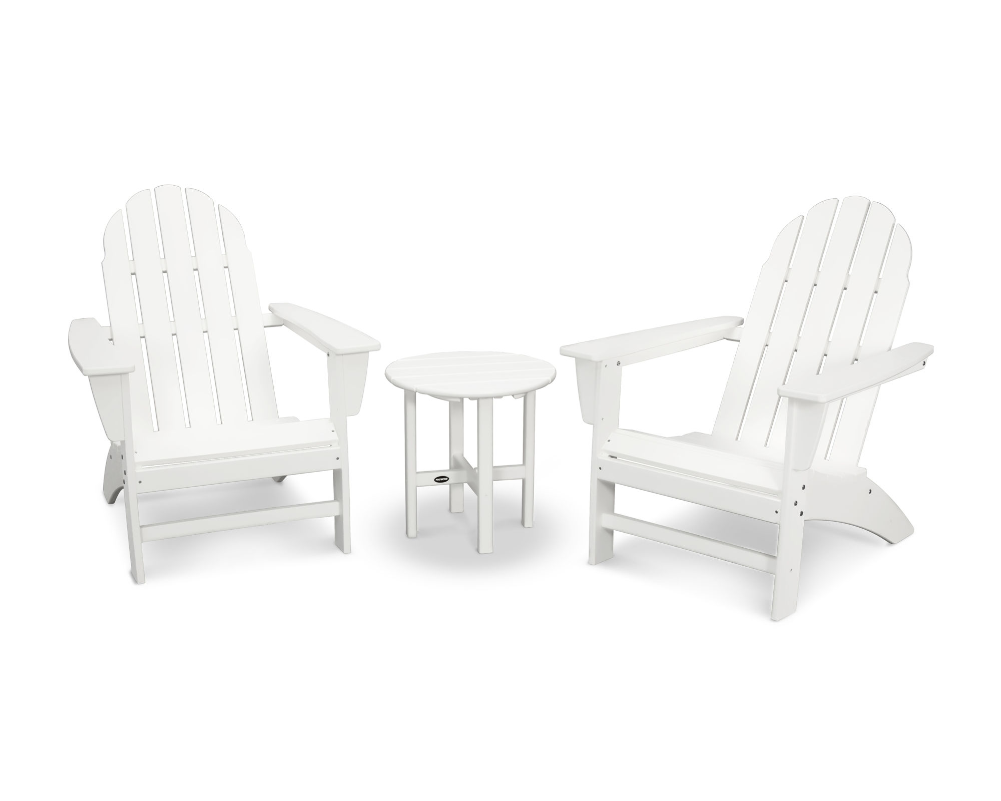 POLYWOOD® Vineyard 3-Piece Adirondack Set - PWS399-1 | POLYWOOD ...