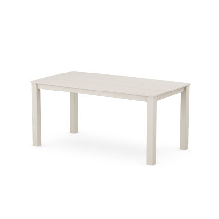POLYWOOD Studio Parsons 34" X 64" Dining Table in Sand