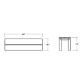 Thumbnail for Studio Parsons 48" Bench