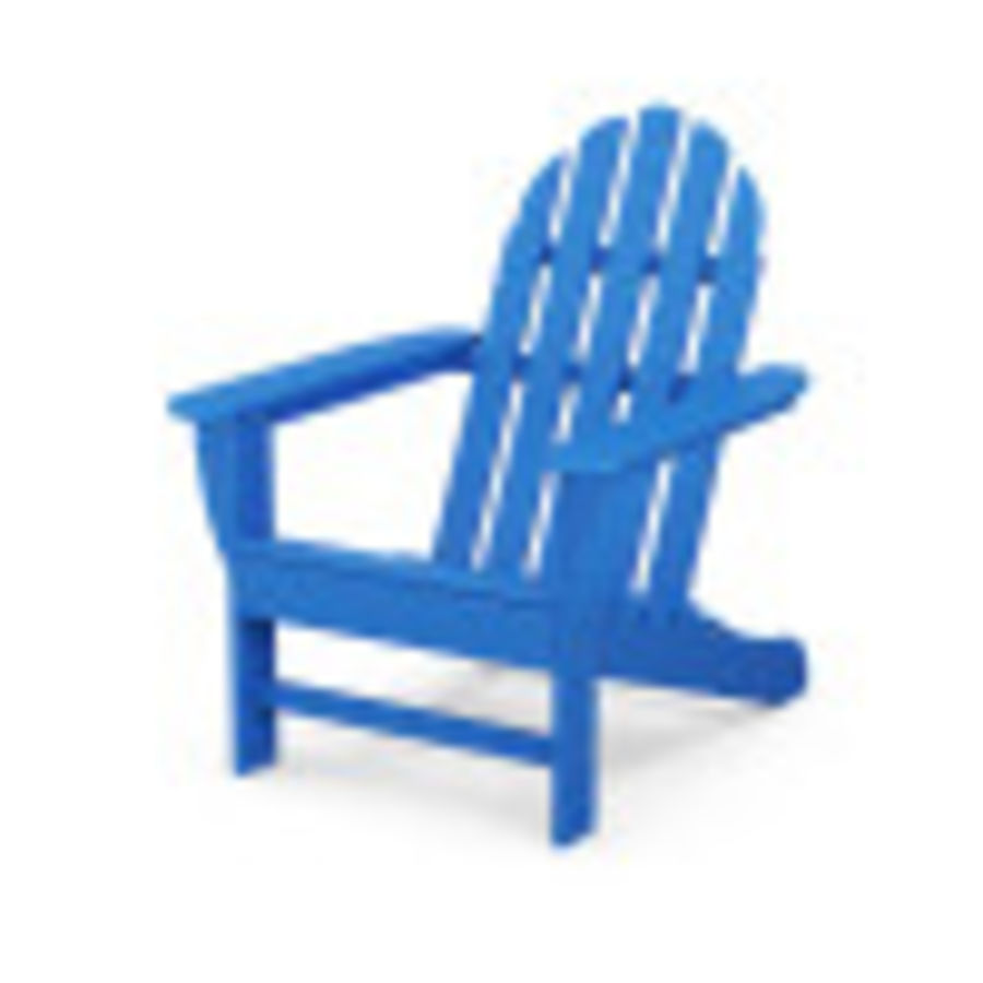 POLYWOOD Classic Adirondack Chair in Pacific Blue