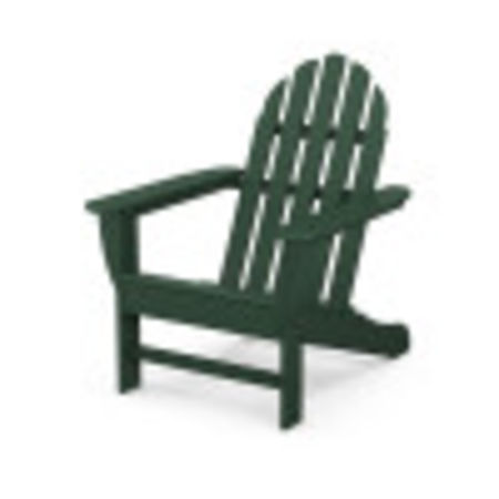 Classic Adirondack Chair in Green
