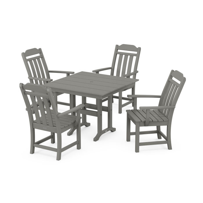 POLYWOOD Country Living 5-Piece Farmhouse Dining Set