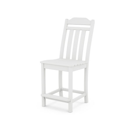 Country Living Counter Side Chair in White
