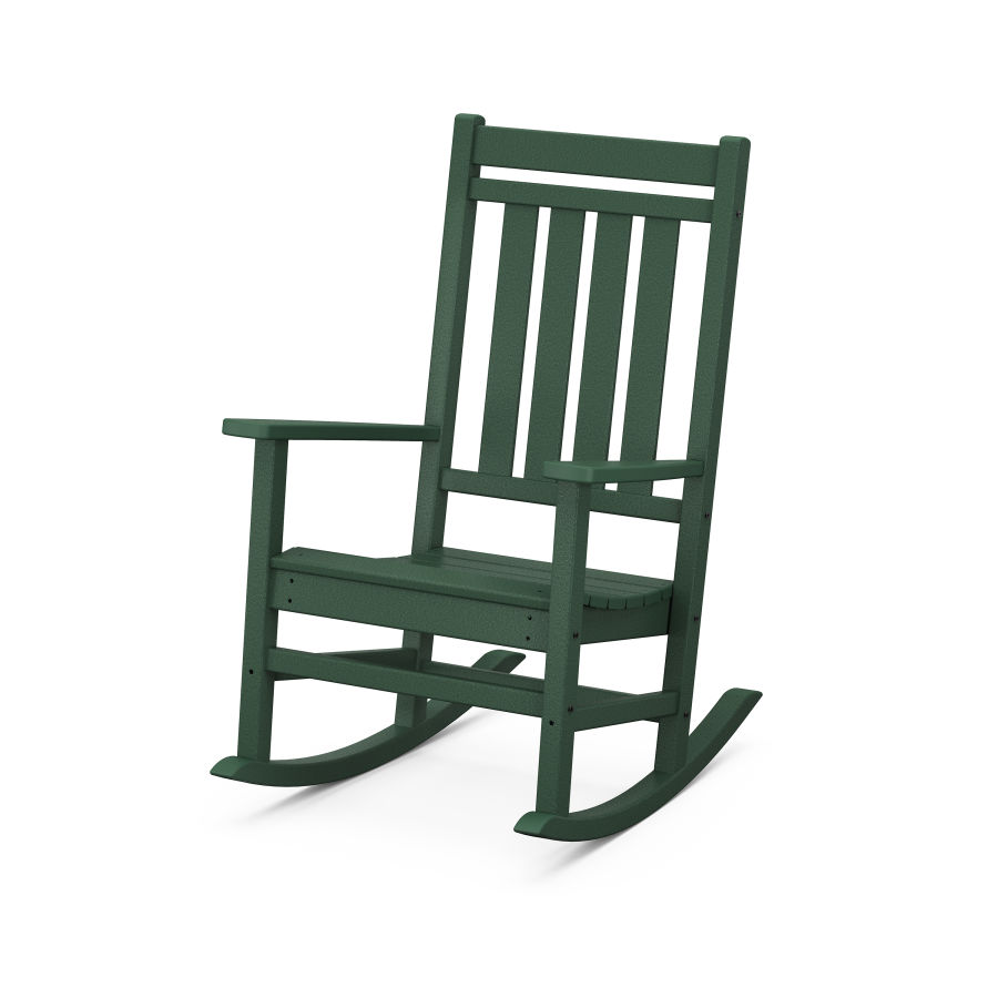 POLYWOOD Estate Rocking Chair in Green