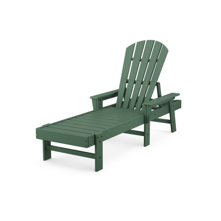 South Beach Chaise in Green