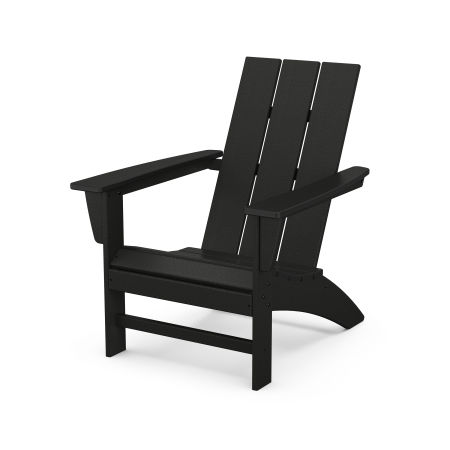 Modern Adirondack Chair in Black