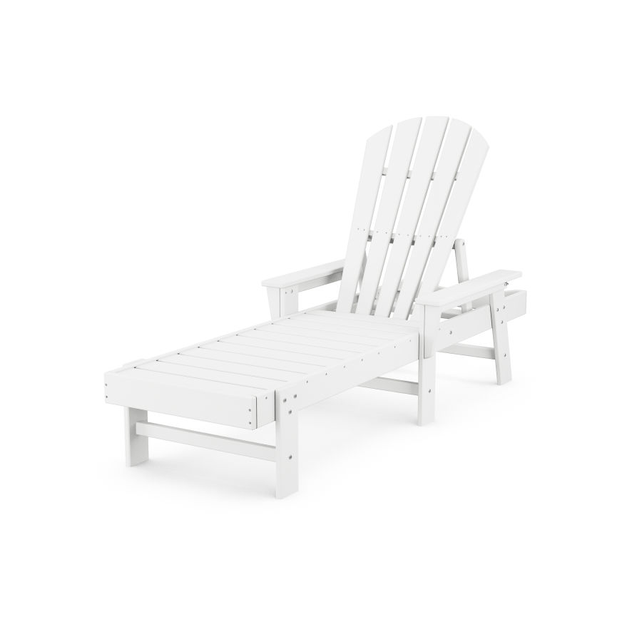 POLYWOOD South Beach Chaise in White