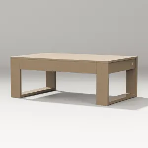 POLYWOOD Latitude Rectangle Coffee Table