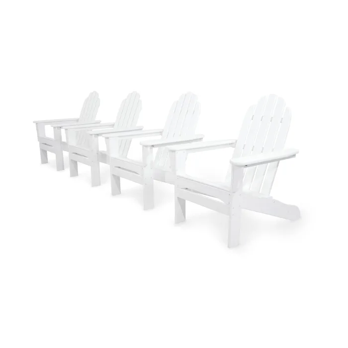 POLYWOOD Classics 4-Piece Adirondack Set