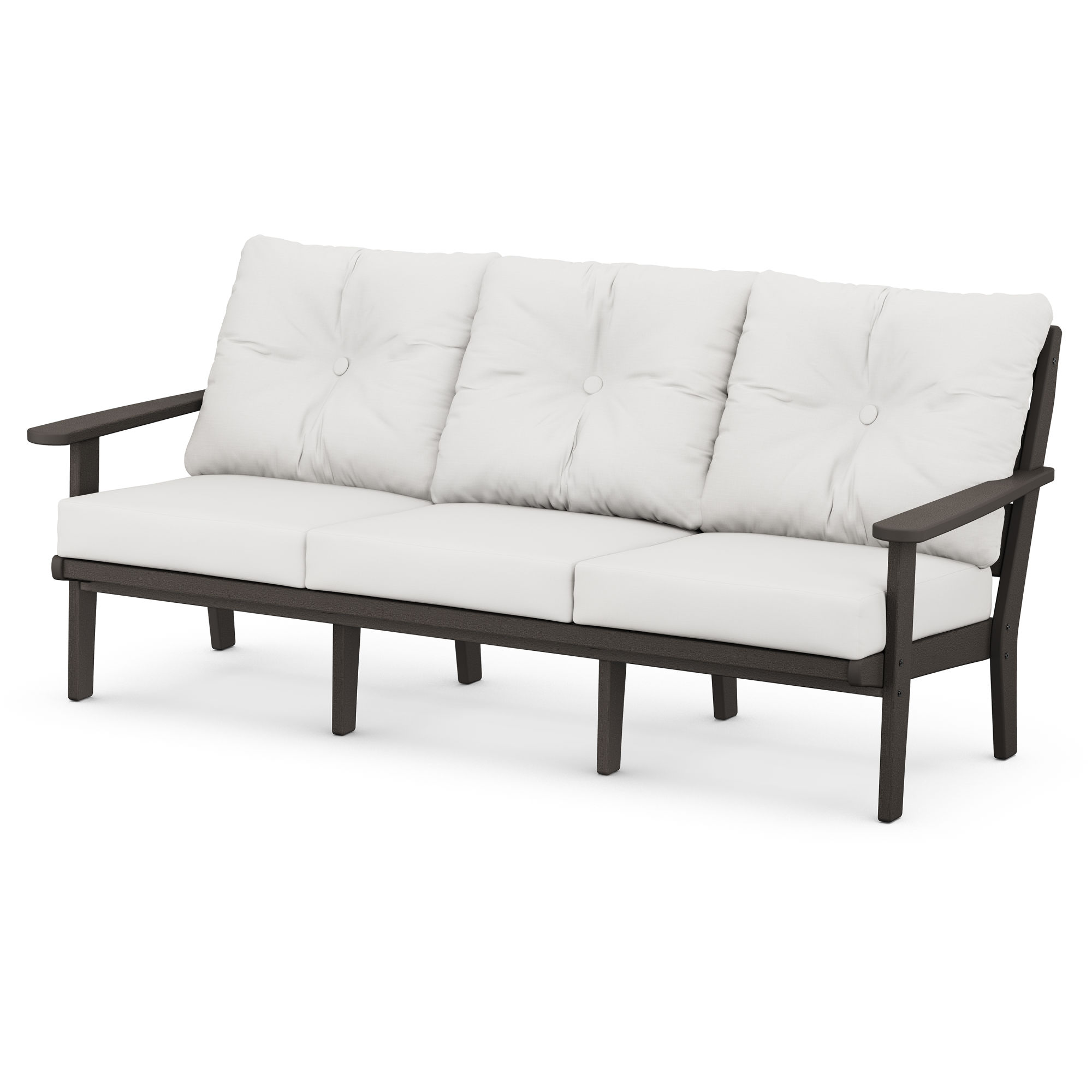 POLYWOOD® Lakeside Deep Seating Sofa in Vintage Finish 4413V