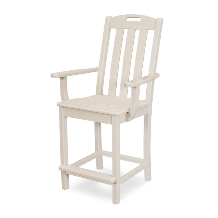 Yacht Club Counter Arm Chair