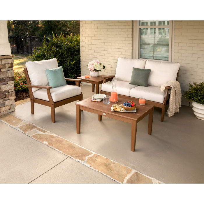 POLYWOOD Braxton 4-Piece Deep Seating Set