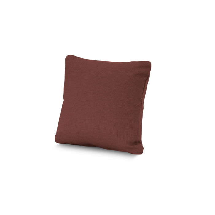 POLYWOOD 16" Outdoor Throw Pillow by POLYWOOD® in Essential Garnet
