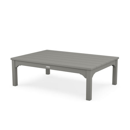 POLYWOOD Chinoiserie Coffee Table in Slate Grey