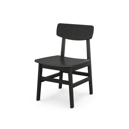 POLYWOOD Modern Studio Urban Chair in Black