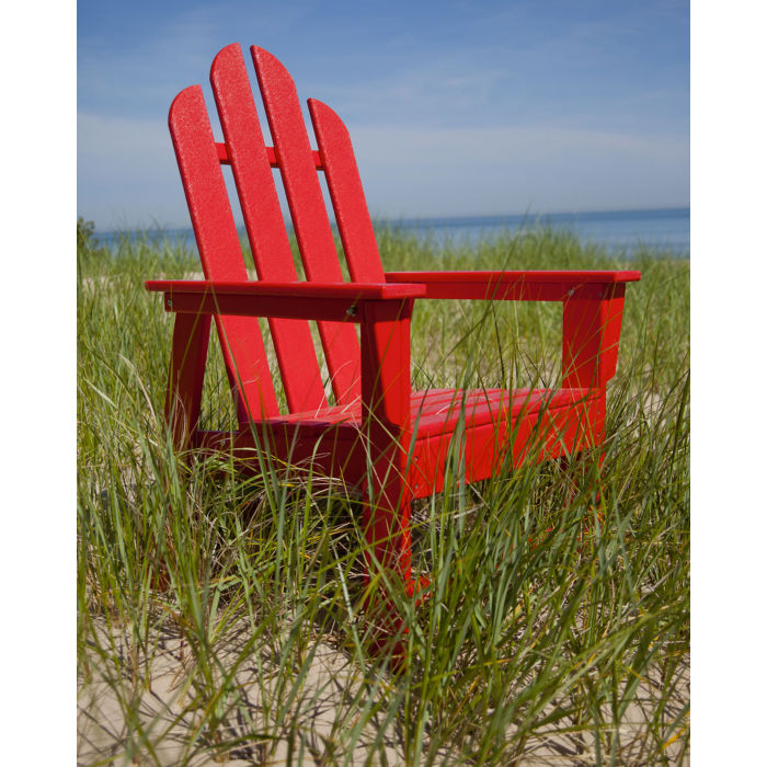 POLYWOOD Long Island Upright Adirondack Chair