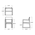 Thumbnail for EDGE Dining Arm Chair
