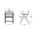 Thumbnail for Nautical Folding Lowback Chair