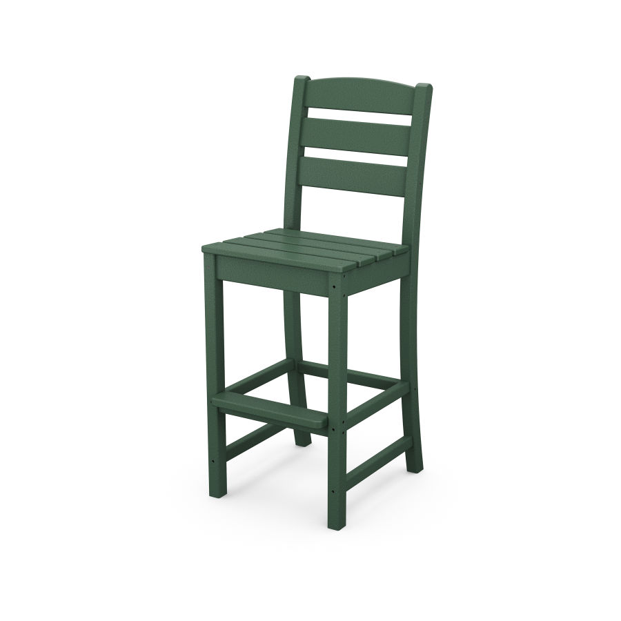 POLYWOOD Lakeside Bar Side Chair in Green