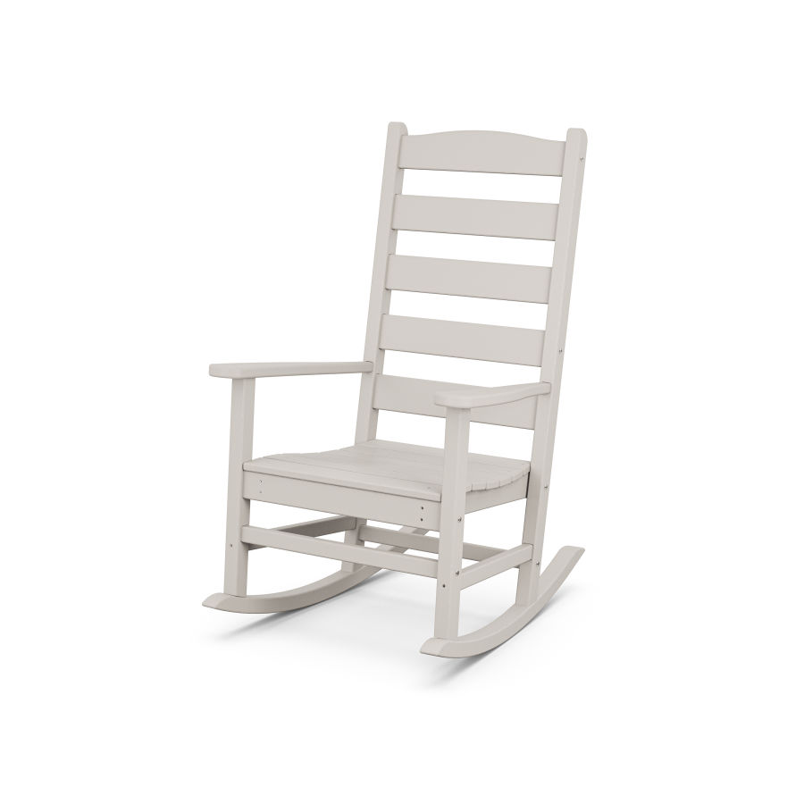 POLYWOOD Shaker Porch Rocking Chair in Sand