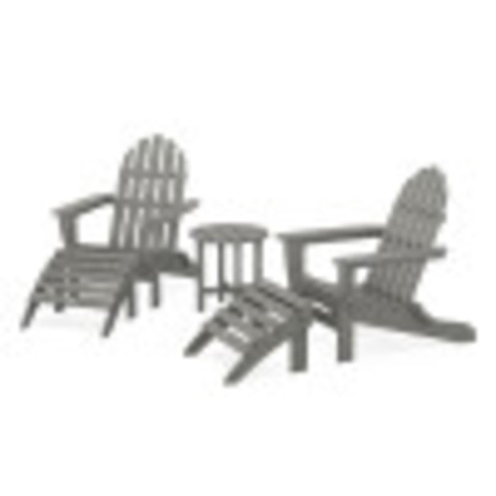 Polywood Classic Adirondack 5 Piece, Are Polywood Chairs Comfortable