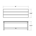 Thumbnail for 48" Planter Bench