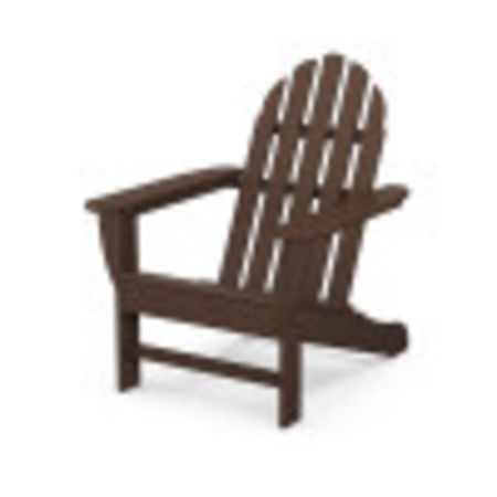 POLYWOOD Classic Adirondack Chair in Mahogany