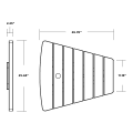 Thumbnail for Classic Series Angled Adirondack Connecting Table