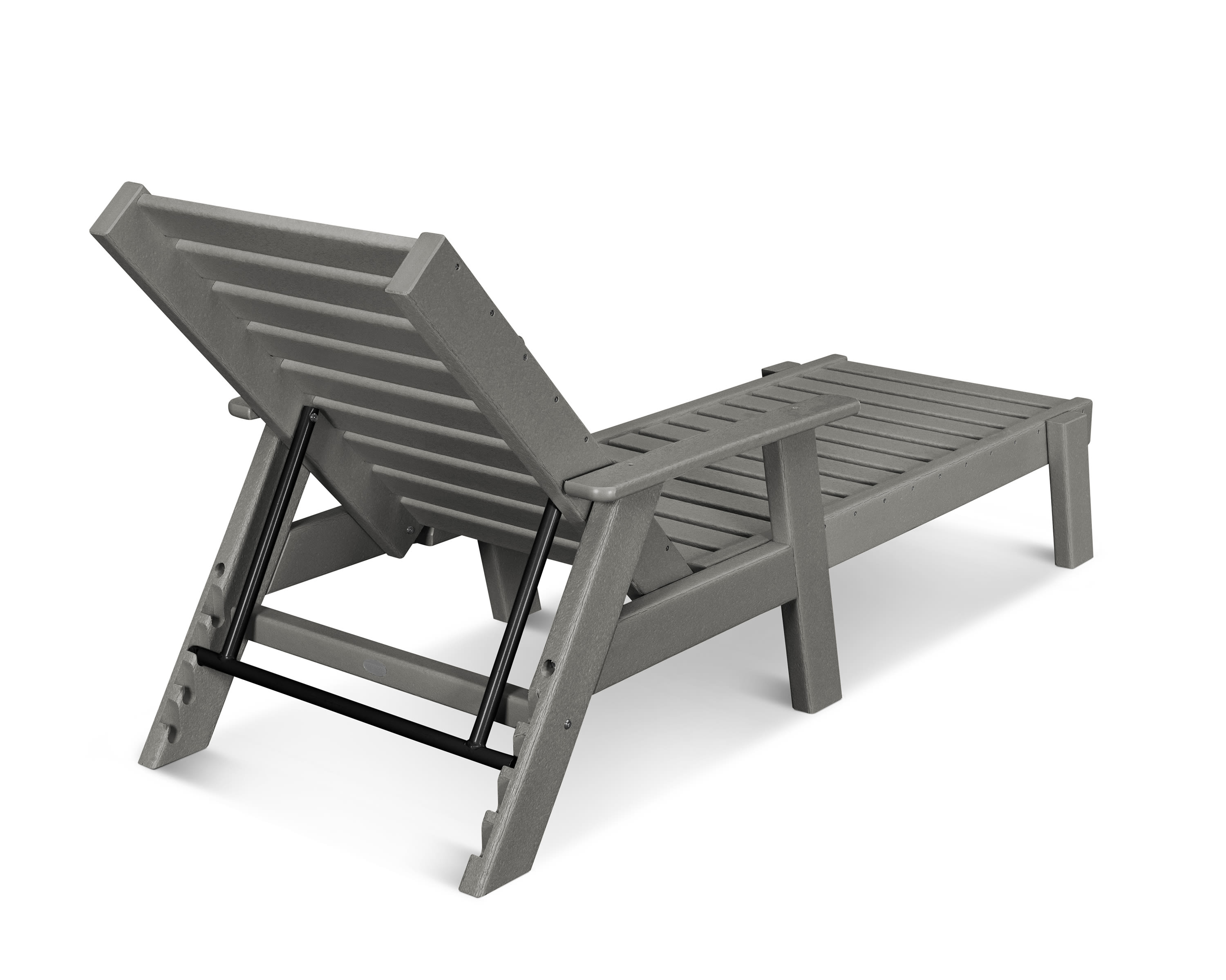 POLYWOOD® Captain Chaise with Arms AC26781 POLYWOOD® Official Store