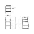 Thumbnail for EDGE Bar Arm Chair