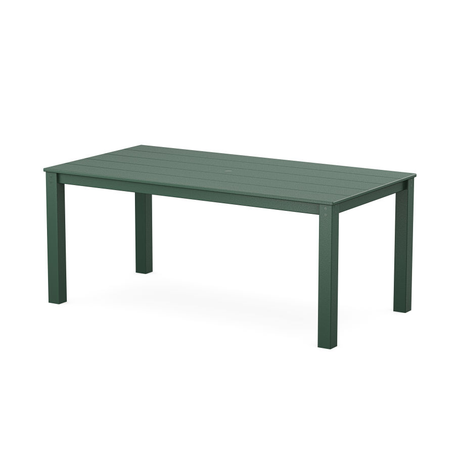 POLYWOOD Parsons 38" X 72" Dining Table in Green