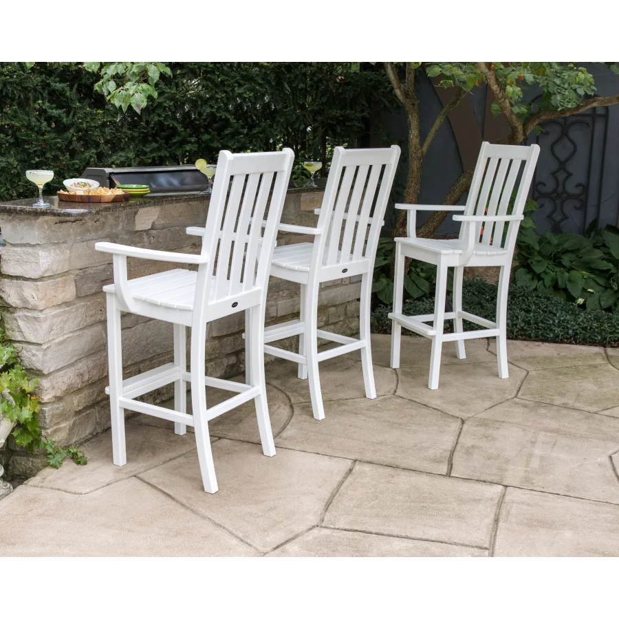 Vineyard Bar Arm Chair 3-Pack