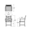 Thumbnail for Chippendale Dining Arm Chair