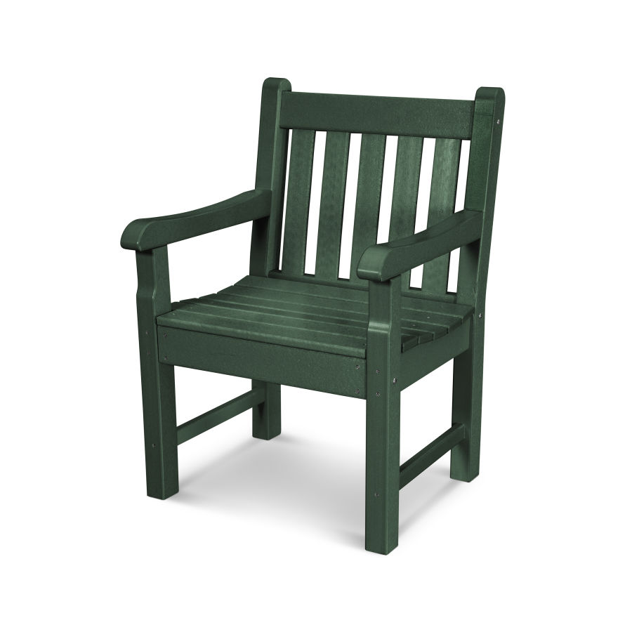 POLYWOOD Rockford Garden Arm Chair in Green